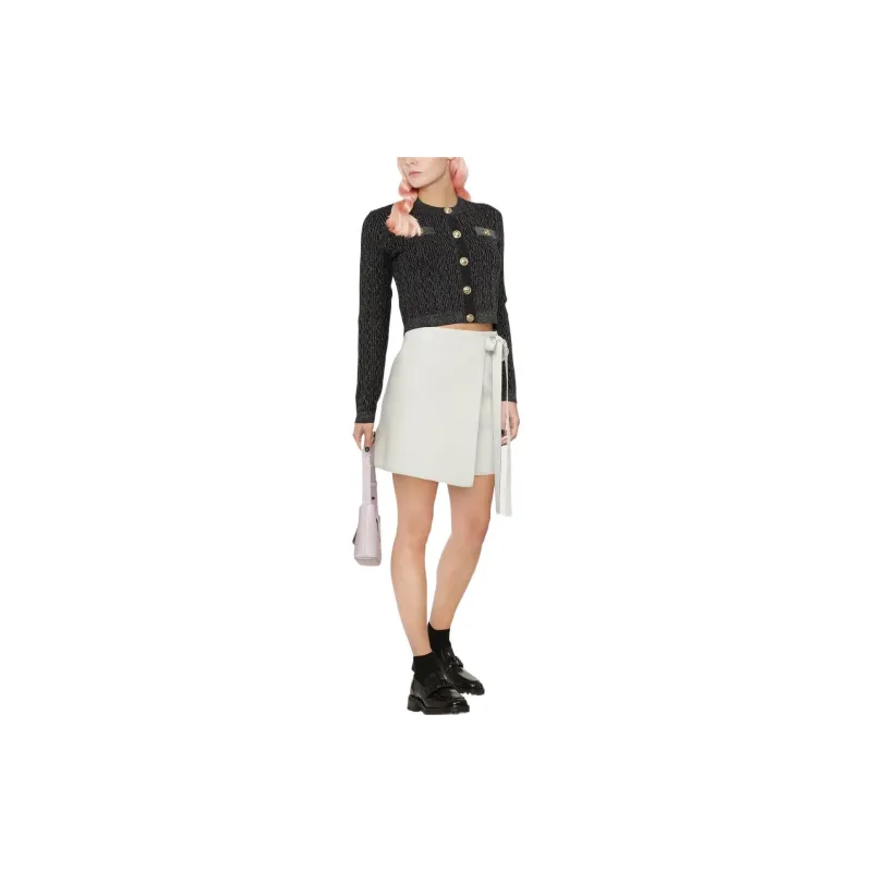 PINKO Crop Tops Women's Black-2