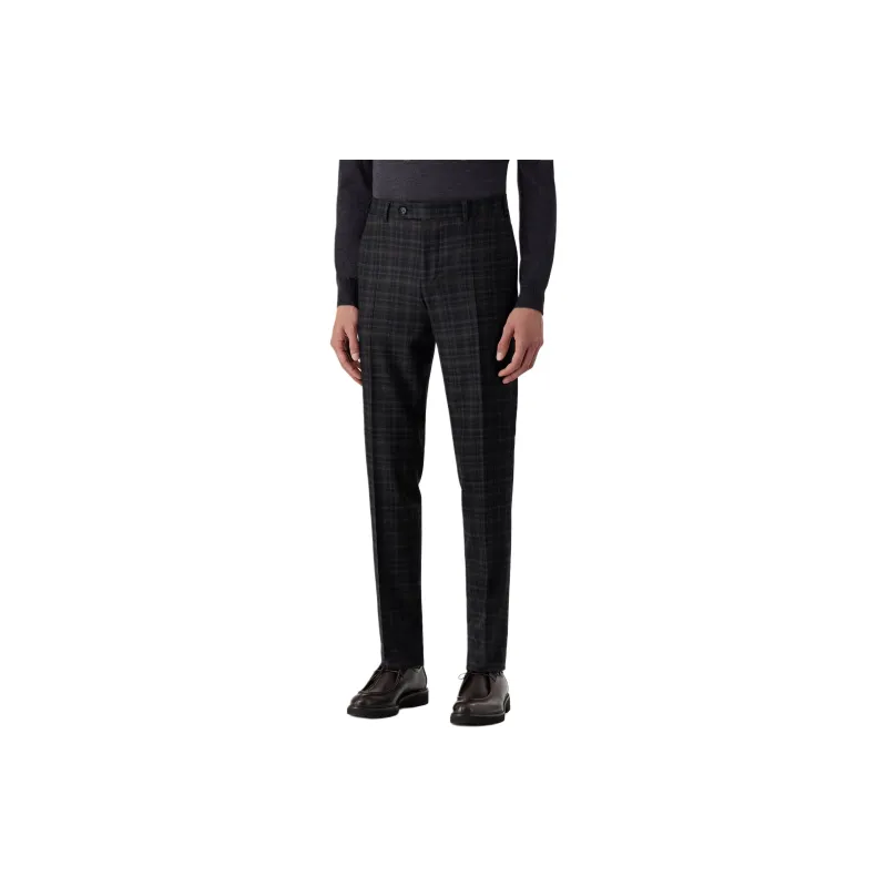 CANALI FW24 Suit Trouser Men's Blue-3