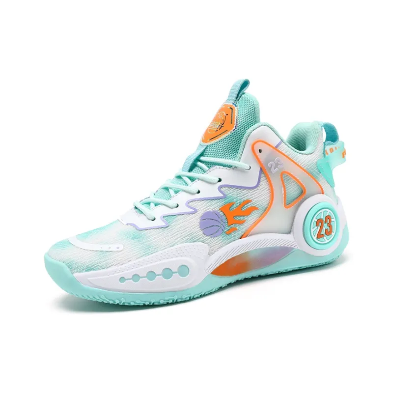 MUSHILANDI Shock Absorbers Rebound Mid Top Basketball Shoes Unisex-8