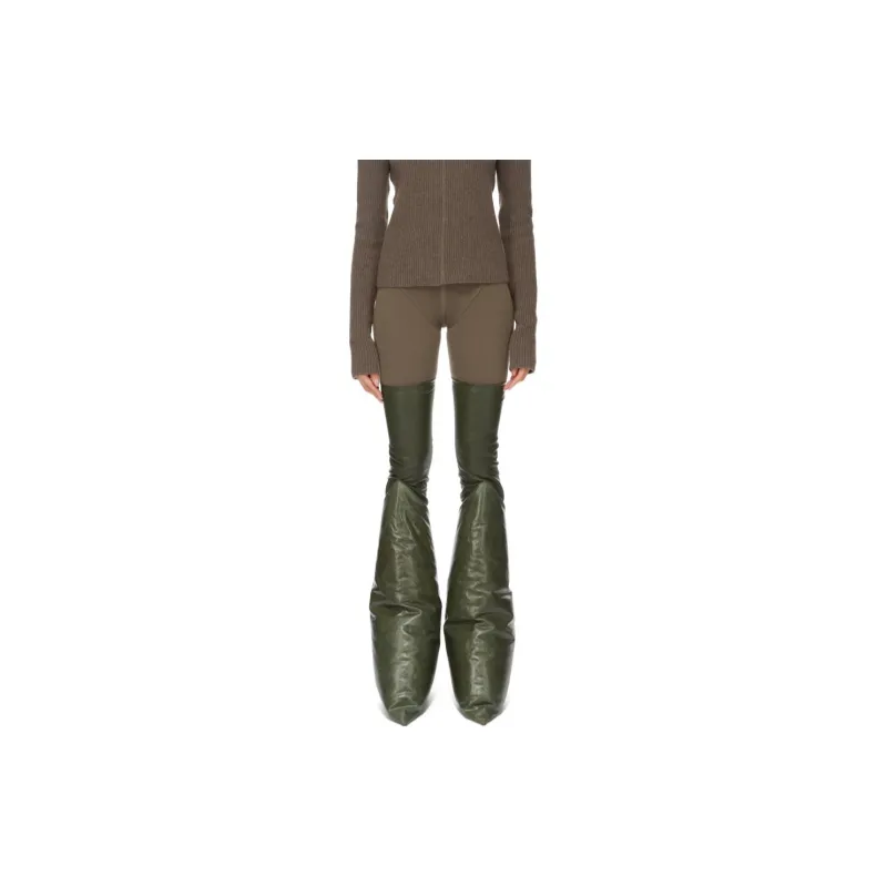 RICK OWENS Porterville Runway Tight Fit Leggings-2