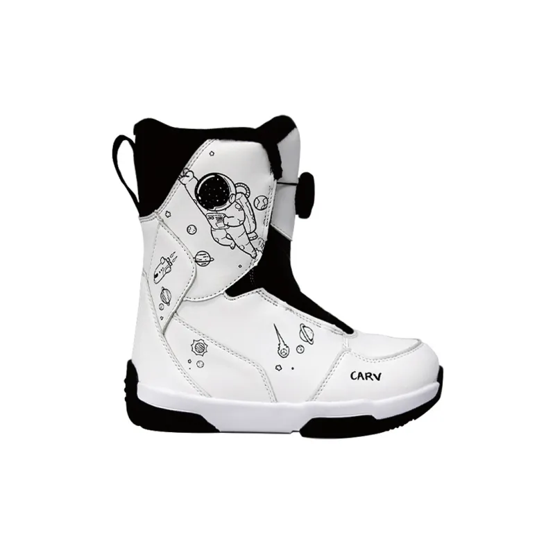 CARV Single Snowboard Ski Boots Kids'-4