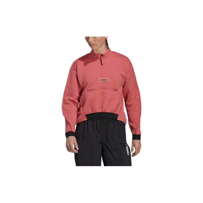 Adidas Sweatshirt Women's Light Red-1