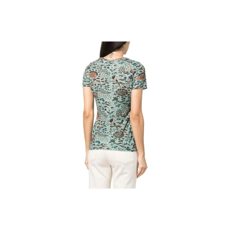 Ulla Johnson Estelle Short sleeve Cotton T shirt-2