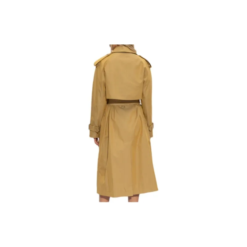 Burberry Kensington Heritage Double Breasted Belted Trench Coat-4