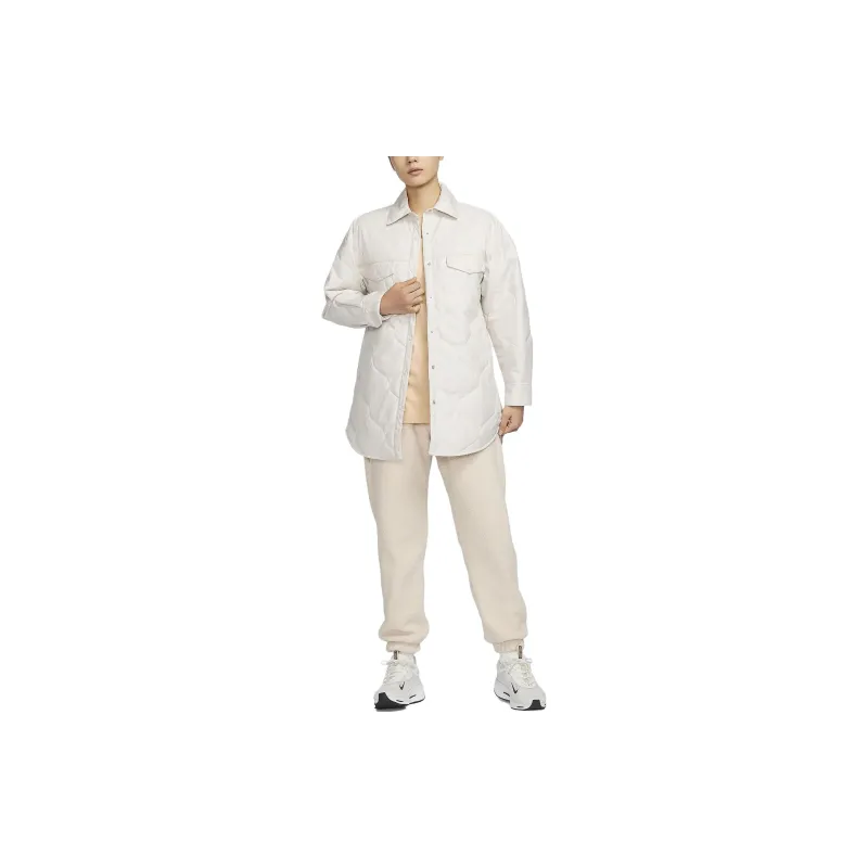 Nike Trench Coats Women's White-2