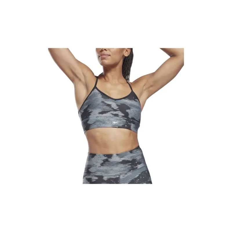 Reebok ID TRAIN CAMO BRA Sports Underwear Women's Black-2