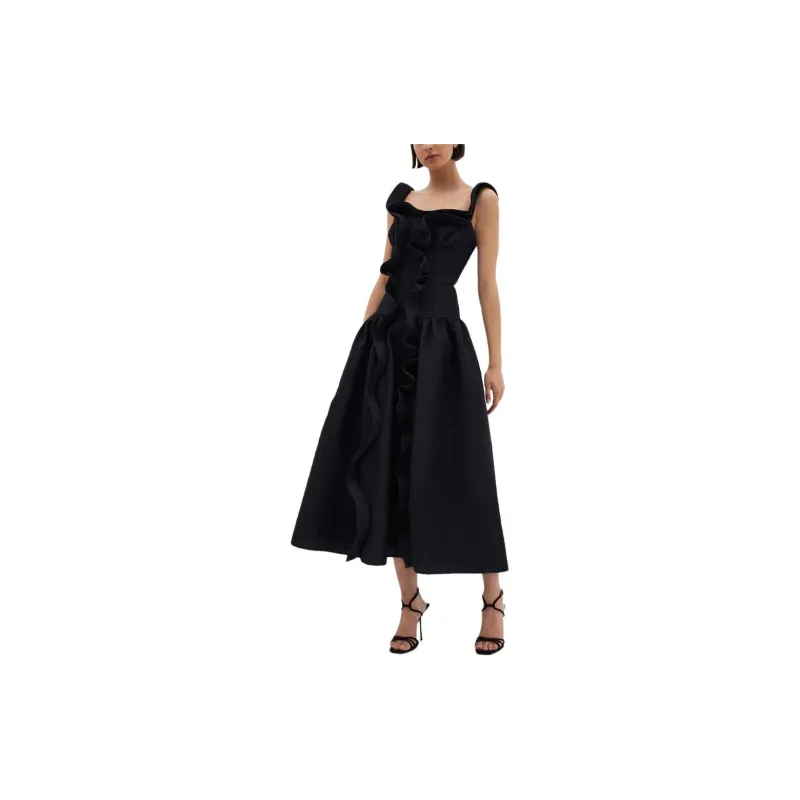 RACHEL GILBERT Sana Ruffle-detail Dress-3
