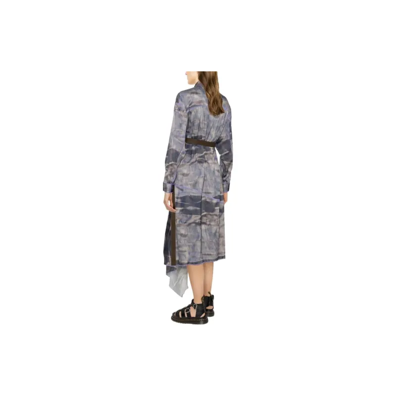 DIESEL Asymmetric Shirt Dress-2