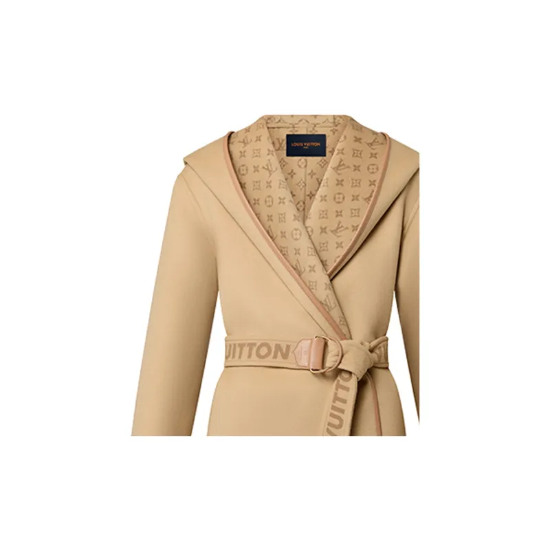 LOUIS VUITTON FW22 Coats Women's Khaki-4