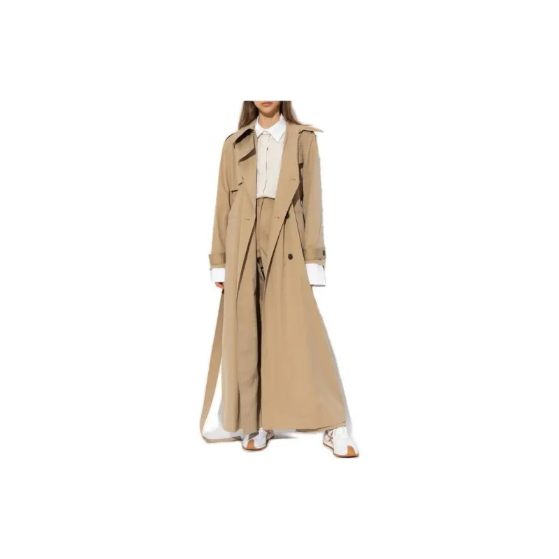 LOEWE Trench Coat Women's Light Brown-1