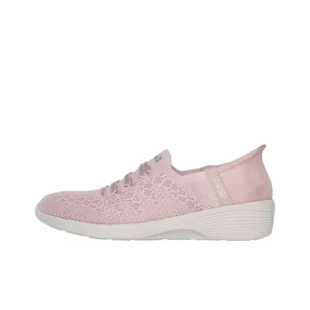 Skechers Arya Anti Slip Wear Resistant Low Top Casual Shoes Women's Pink