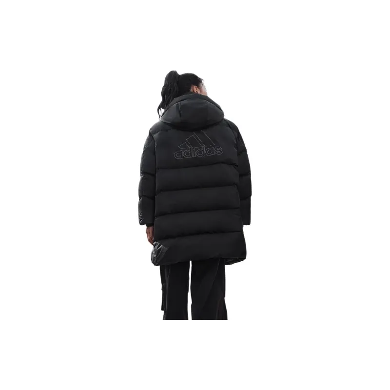 Adidas Windproof And Waterproof Down Jackets Women's Black-5