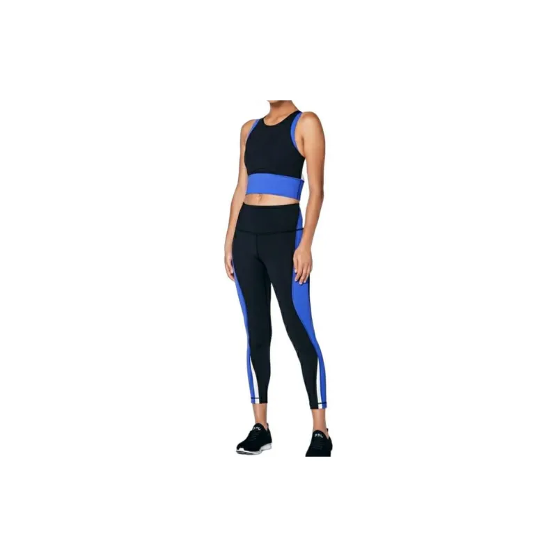 Lululemon Kick Swerve Sweat Sports Underwear Women's Blue/Black/Gray-1