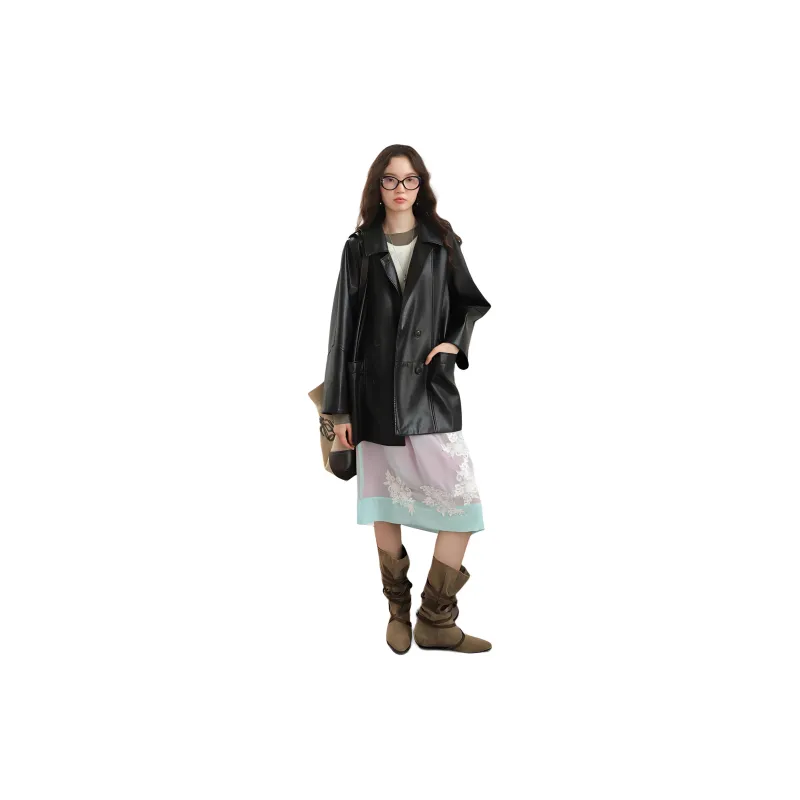 SUPERSCAPE Casual Long Skirts Women's-1