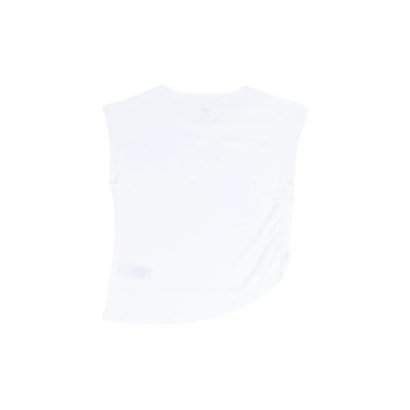 PUMA STUDIO FOUNDATIONS SS Other T-Shirt Women's White-2