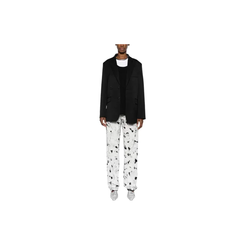 MM6 Maison Margiela Business Suits Coats Women's Black-2