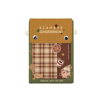 AOSONG Suede Tech Fabric Cell Phone Pouch Unisex Brown/Beige/Red