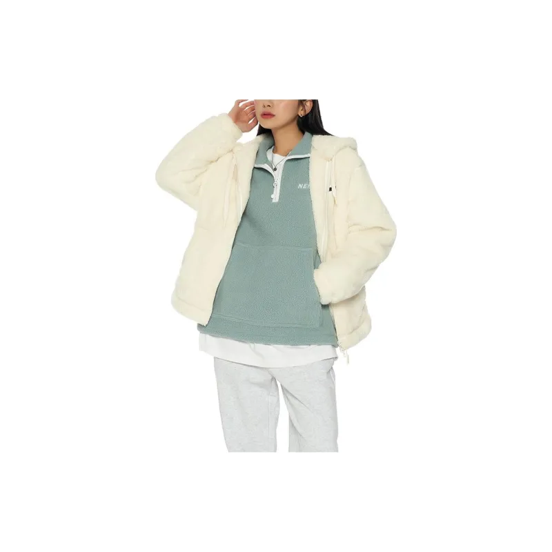 NERDY FW22 Jacket Women's Milk White-3