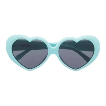 MOSCHINO Heart Frame Sunglasses