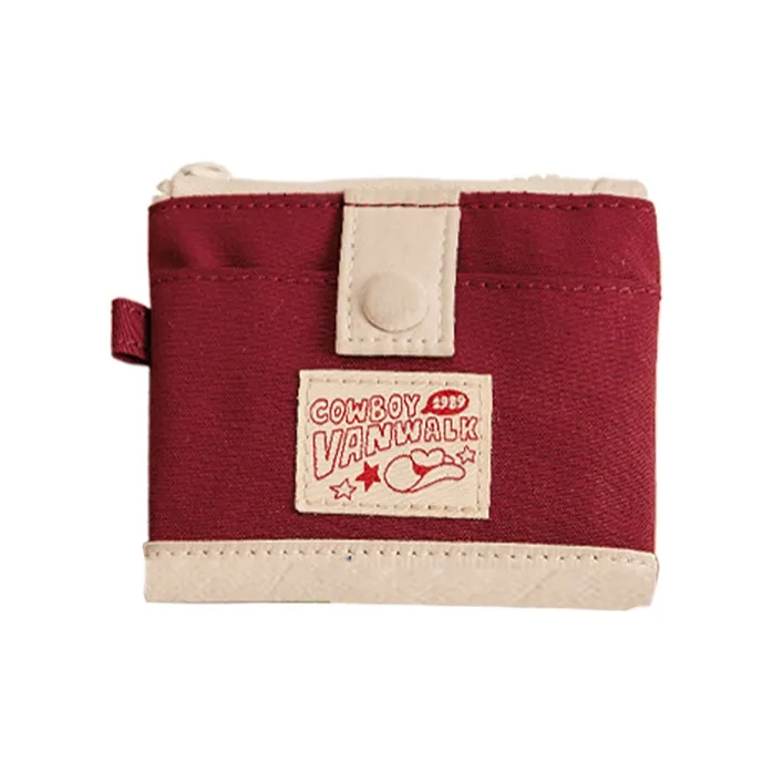VANWALK Polyester Coin Purses Card Holders Regular Women's Multicolor-3