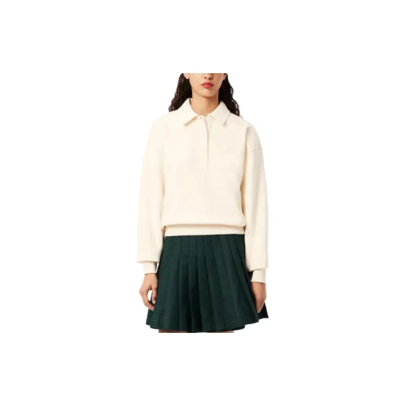 LACOSTE Polo collar Sweatshirt-1