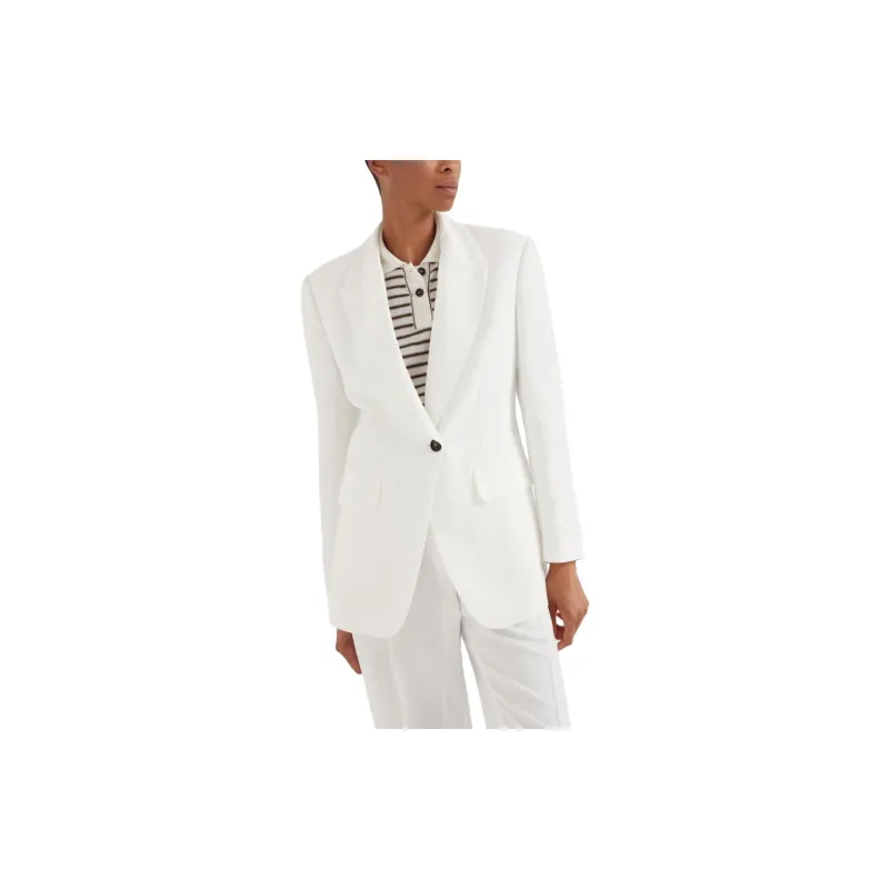 Brunello Cucinelli Single Breasted Tailored Blazer-1