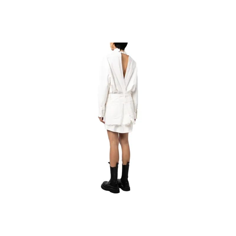 Sacai Denim Dress 'Off White 151'-2