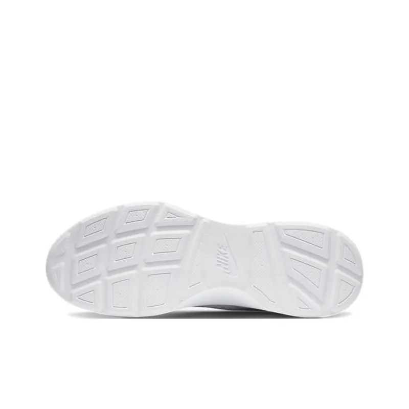 Nike Wearallday Cushioned Slip-Resistant Breathable Low-Top Running Shoes Women's White-4