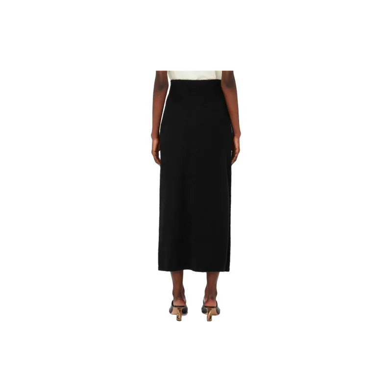JW Anderson Casual Long Skirts Women's Black-2
