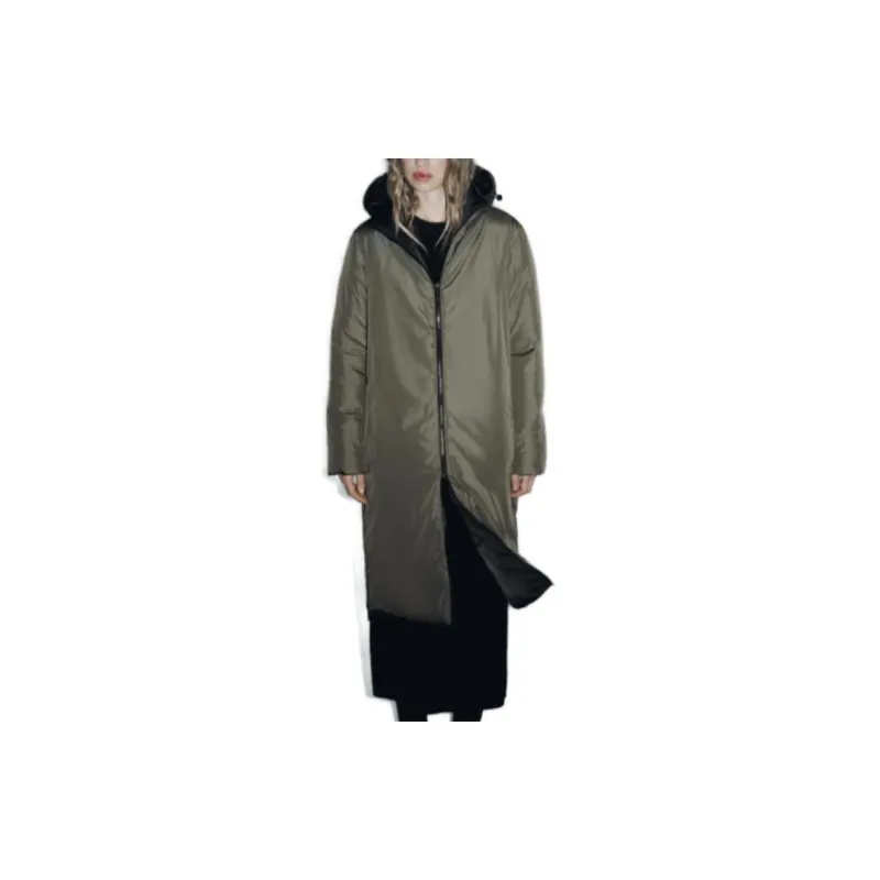 ZARA Puffer Jacket Women's Black-6
