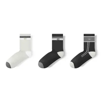 Skechers Colorful Mid Calf Socks Unisex 3 Pack