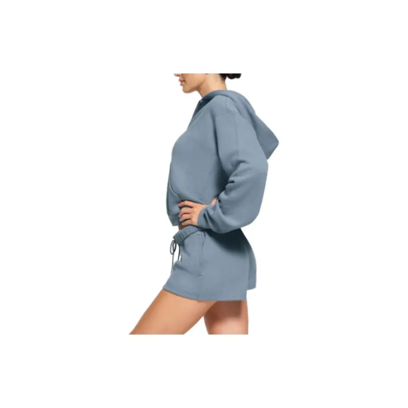 Skims Casual Shorts Women's Gray Blue-3