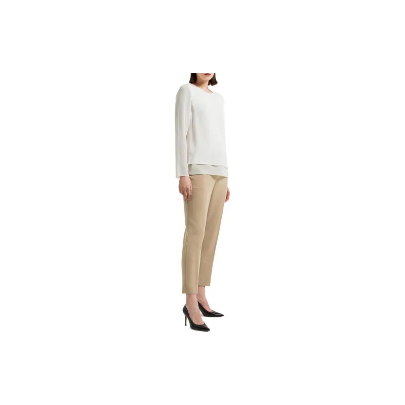 THEORY Cropped Tailored Trousers-3