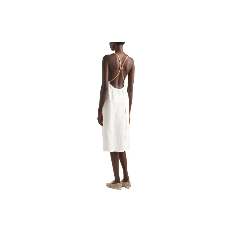 PRADA Linen Midi Dress-2