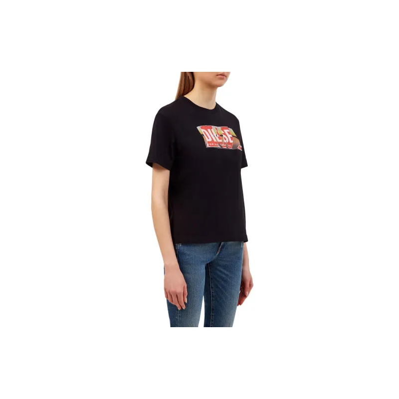 DIESEL T Shirts Women's Black-3