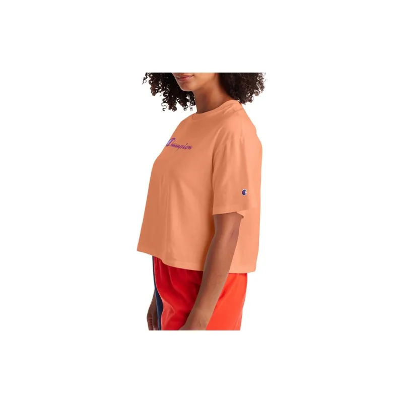 Champion T-Shirts Women's Orange-3