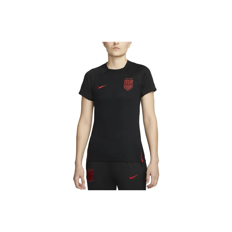 Nike USA Soccer Team Olympic Series Raglan Sleeve T-Shirt Women's Black-2