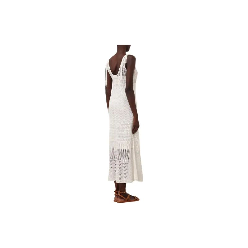 Zimmermann SS24 Sleeveless Dress Women's White-2
