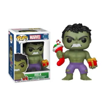 Funko Pop! Marvel Hulk Stocking & Presents Figure #398