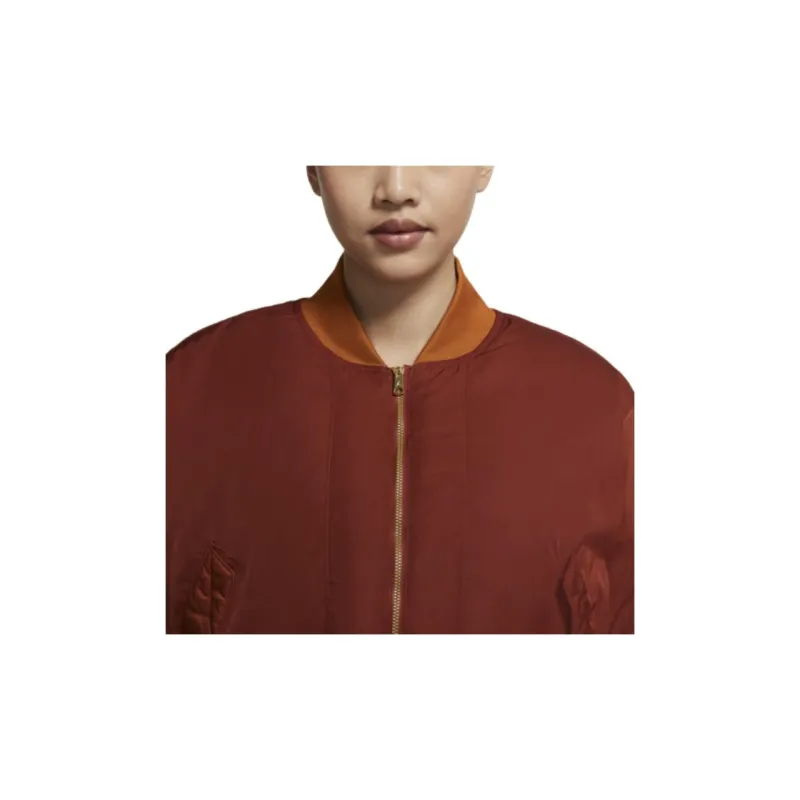 Jordan Puffer Jacket Winter Women's Dark Orange-3