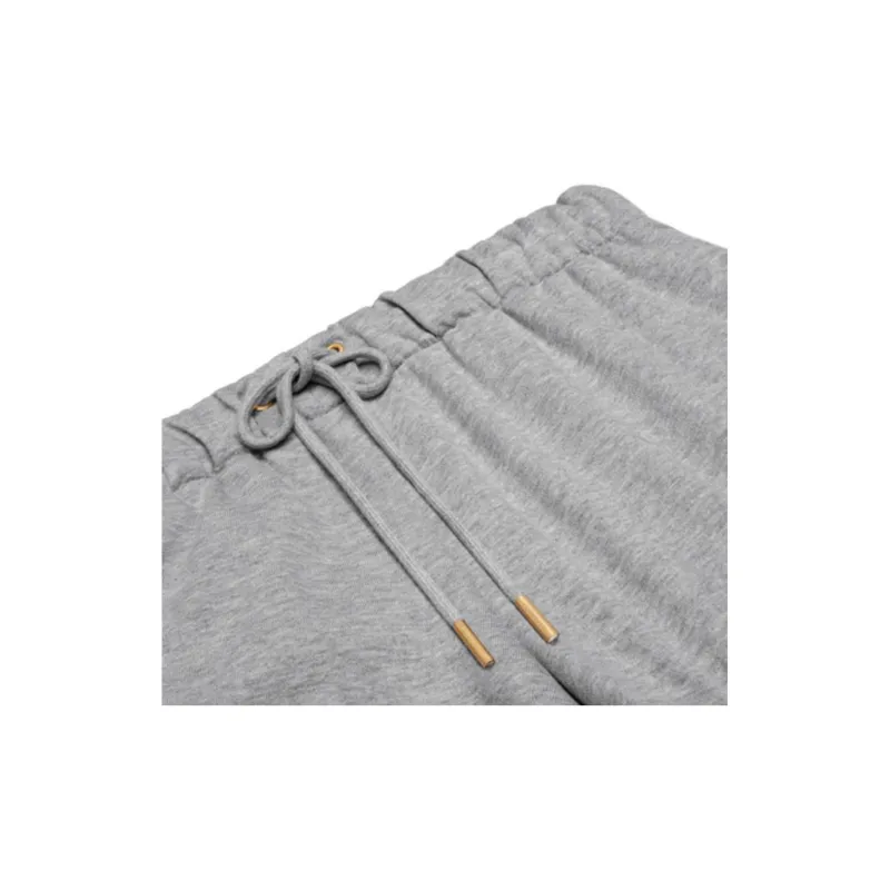 CELINE Triomphe Mini Shorts In Cotton And Cashmere-2
