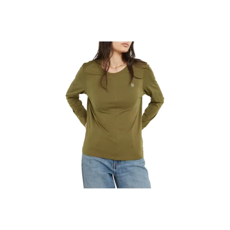 G STAR RAW T Shirt Women's Green-1