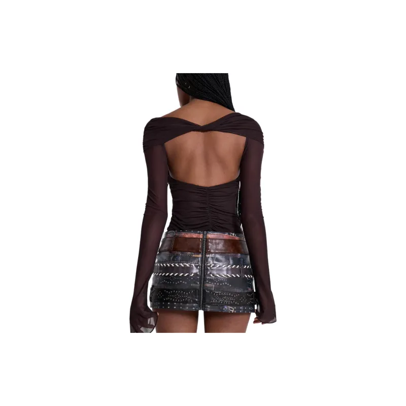 Jaded London T Shirt Women's Brown-2