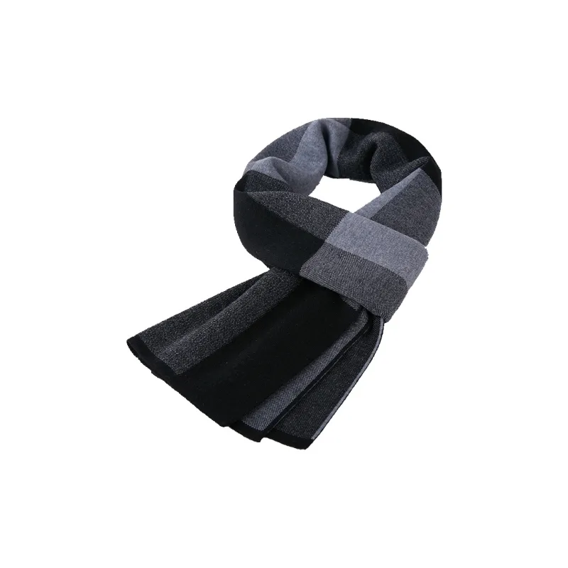 ASTAR HADES Wool Blend Knit Scarves Men's-2
