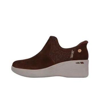 Martha Stewart x Skechers Pier Lite Anti-Slip Wear-Resistant Low-Top Casual Shoes Women's Brown