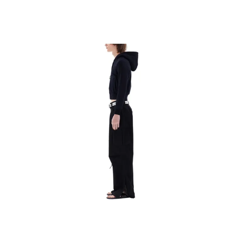 Fax Copy Express Cargo Pants Casual Pants Women's Black-7