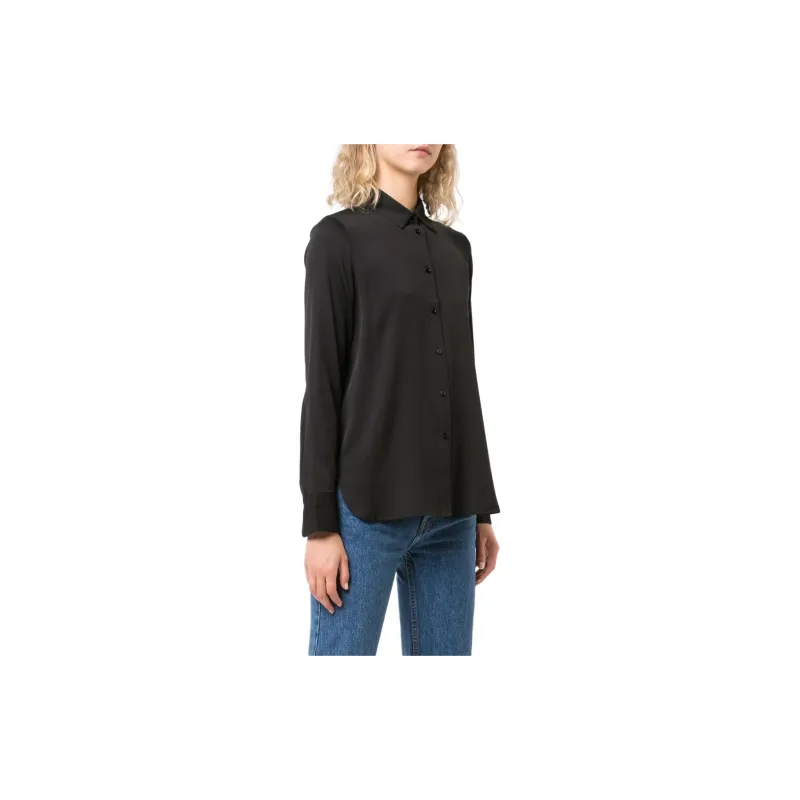 VINCE Classic Silk Shirt-3