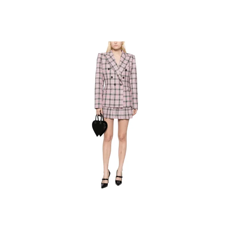 GIUSEPPE DI MORABITO Check-pattern Peak-lapels Blazer-1