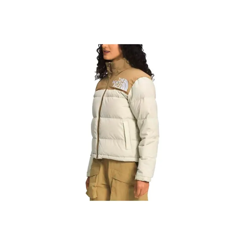 THE NORTH FACE 90 Low Fi Hi Tek Nuptse Jacket 'Gravel/Utility Brown'-5