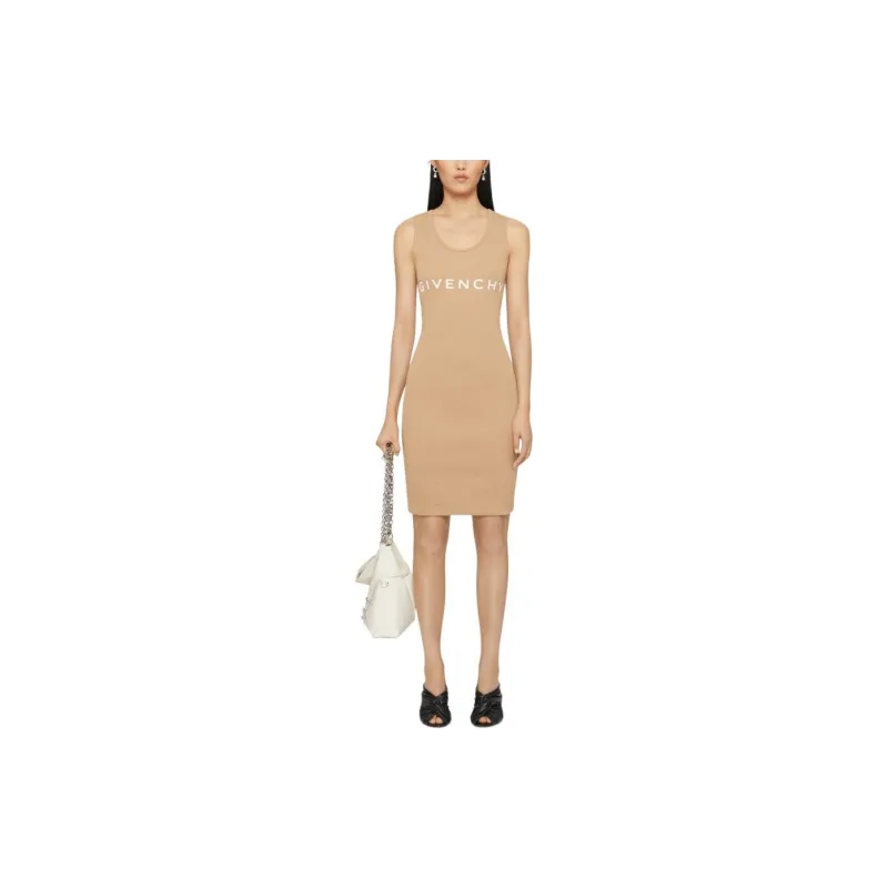 Givenchy Logo Printed Tank Dress-1